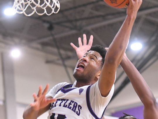 Rattlers clash with staff in annual basketball game