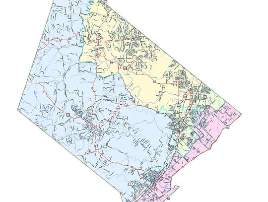 Redistricting map adopted despite concerns