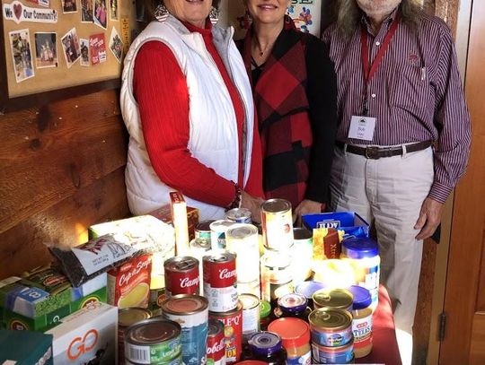 Retired Faculty and Staff Association at Texas State University donates to Hays County Food Bank