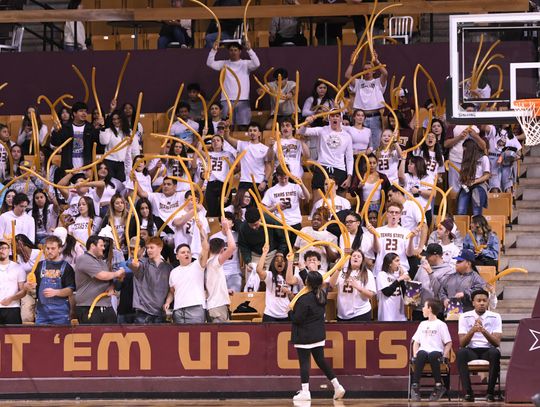 RETURN OF THE LOUD CROWD: Student section's old name makes triumphant return to Strahan Arena