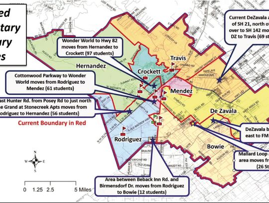 Rezoning anticipated for the next SMCISD school year