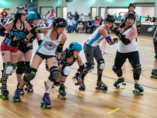 River Rollers host Fire vs. Ice mash-up