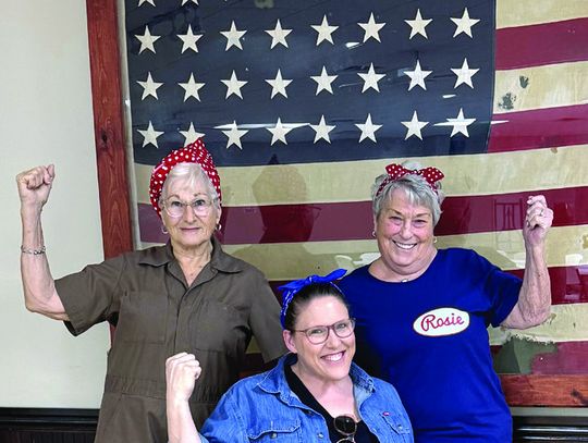 Rosie the Riveter visits VFW Post 3413