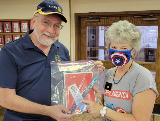 Rotary packs school supplies for needy kids in San Marcos, Mexico