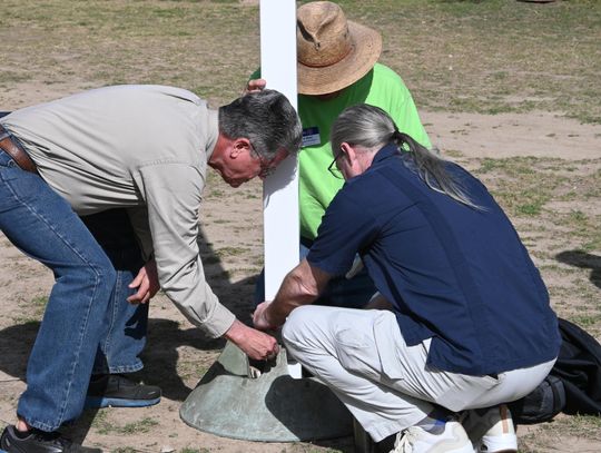 Rotary purchases peace pole for San Marcos Springs
