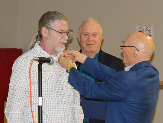 Rotary speaker discusses polio eradication efforts