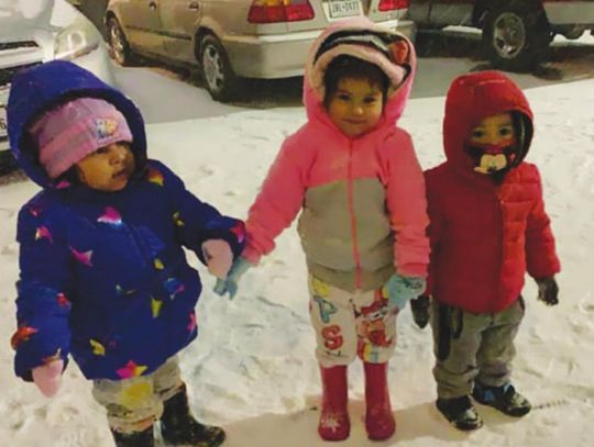 San Marcans revel in snow