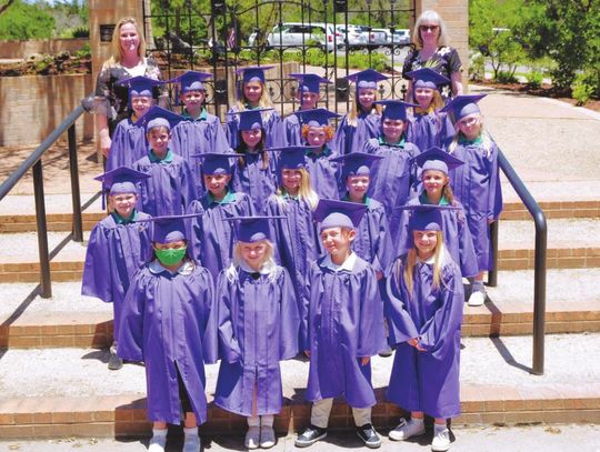San Marcos Academy holds kindergarten graduation ceremony