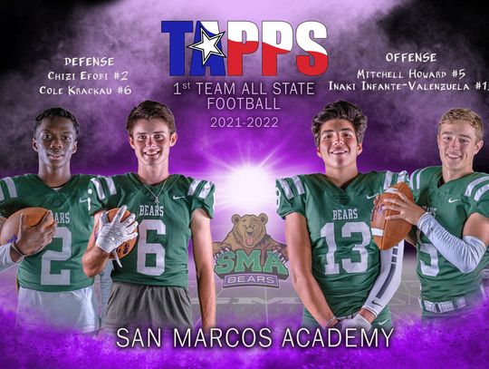 San Marcos Academy lands several on All-District, All-State teams