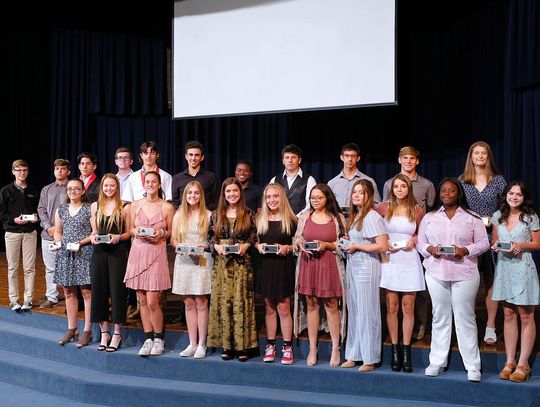 San Marcos Academy presents athletic awards