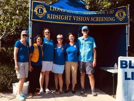 San Marcos Bluebonnet Lions conduct vision screenings at CTMC Fit Family Fun Day