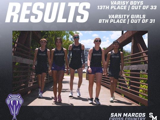 San Marcos Cross Country opens season at Chaparral Invitational