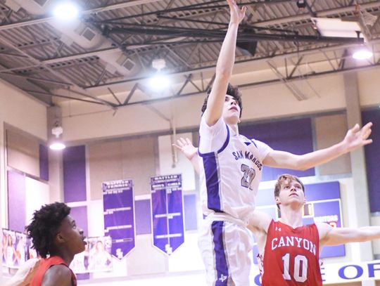 San Marcos defeats Canyon 65-58 on Senior Night