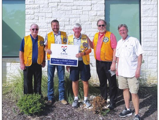 San Marcos Lions Club supports CASA 