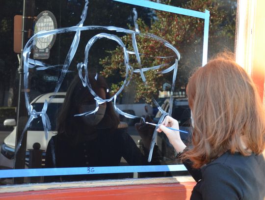 SCARY SQUARE: Art Scared takes over downtown windows 