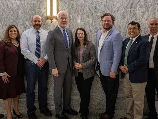 Senator Cornyn visits city of San Marcos