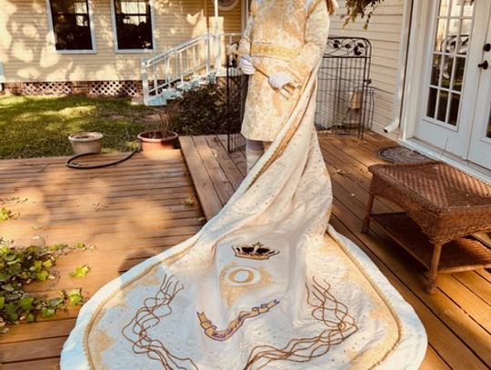 Sheila, Alexandra Hargett create magical costumes for Krewe of Okeanos