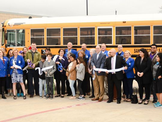 SMCISD cuts ribbon on new Transportation Annex