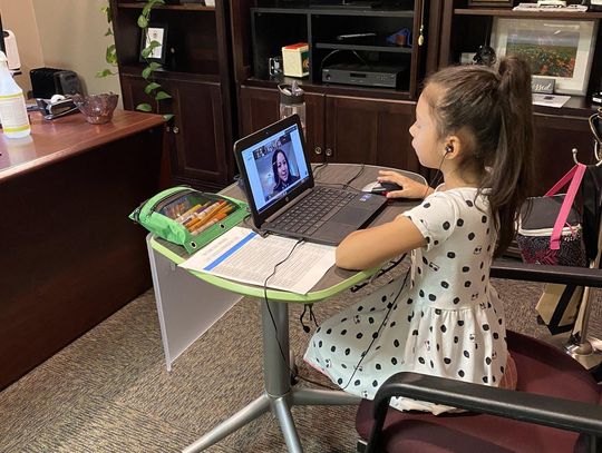 SMCISD students return to class ... virtually