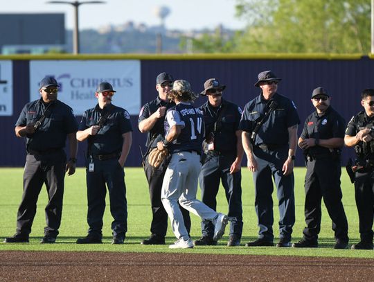 SMHS Baseball honors fallen officers with special uniforms