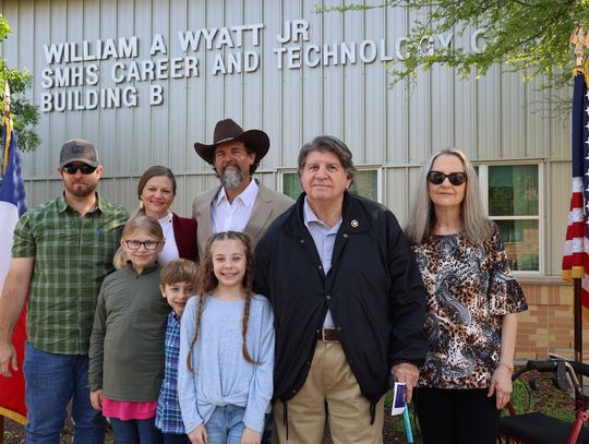 SMHS dedicates career and tech building in honor of former teacher