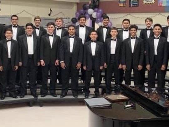 SMHS Men’s Choir to perform at convention for the Texas Music Educators Association