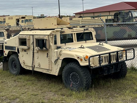 SMPD, Army searching for stolen up-armored Humvee 