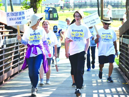 St. Vincent de Paul Society to hold annual Riverwalk for the Poor fundraiser Oct. 5