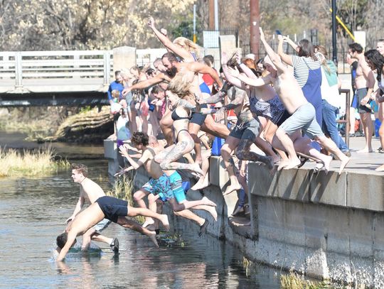 STARTING THE YEAR WITH A SPLASH