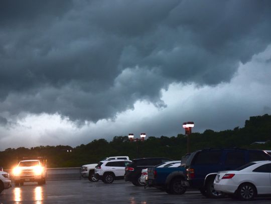 Storm brings rain, wind and flash flood warning