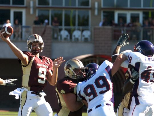 ‘SUPER SPECIAL’ HONOR: Former TXST quarterback Bradley George inducted into the Hall of Honor