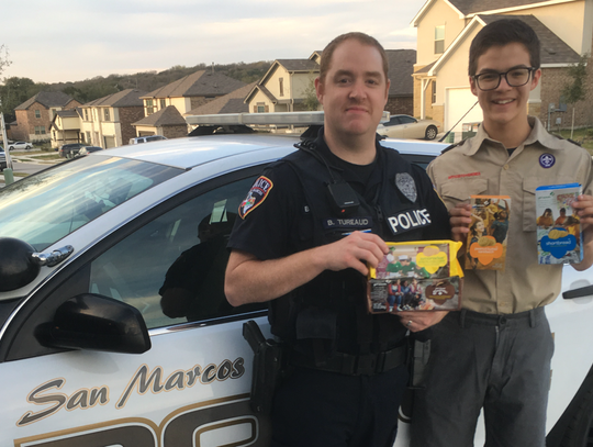 Sweet treats for first responders