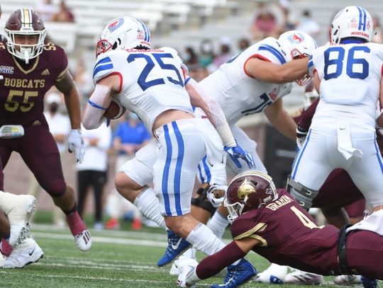 Texas State drops heartbreaker at Boston College, 24-21