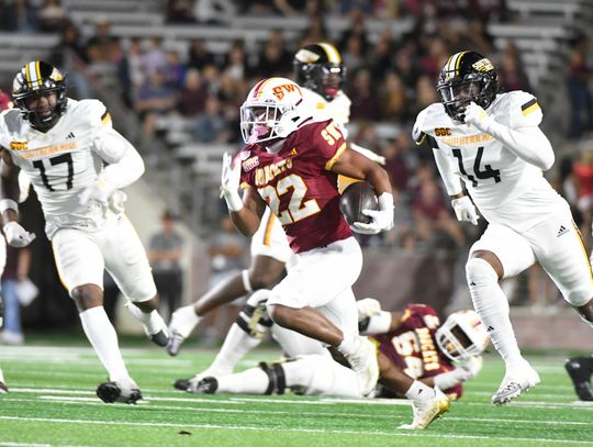 Texas State goes on final road game of season against the Southern Miss Golden Eagles