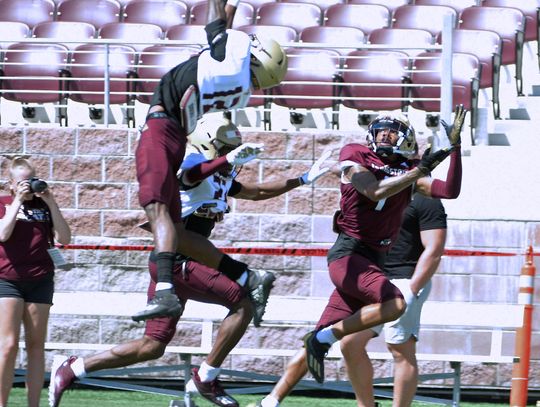 Texas State plays in 2022 Spring Game