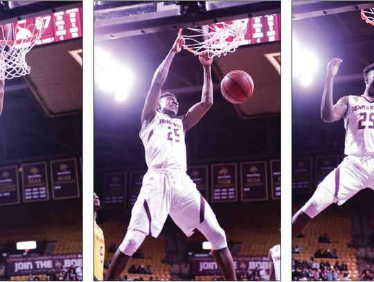 Texas State rallies in second half to down Warhawks, 71-51