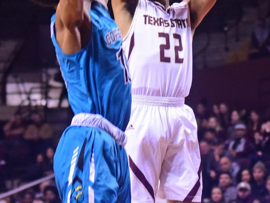 Texas State remains atop Sun Belt following 58-44 win over Troy 