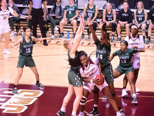 Texas State suffers third consecutive loss, falling 62-39 to Dartmouth