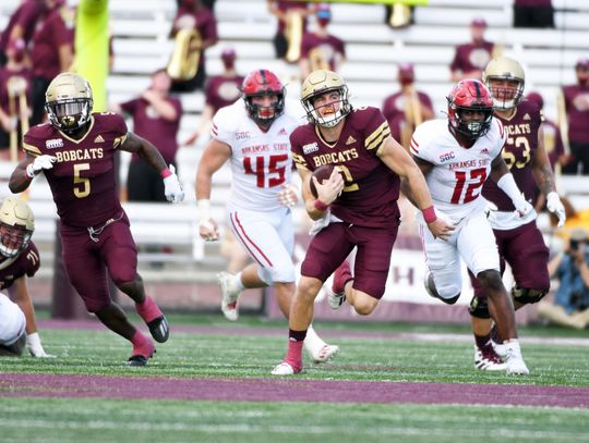 Texas State survives shootout, snaps losing streak against Arkansas State