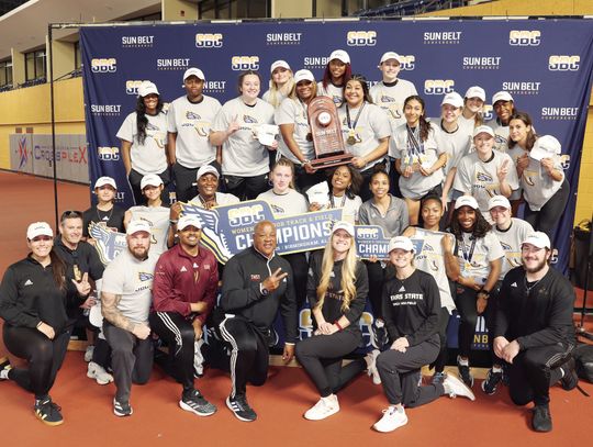 Texas State wins first indoor title since 2019
