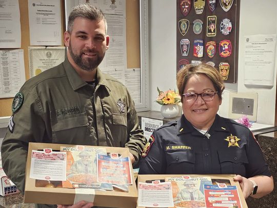 The Salvation Army, H-E-B provide donuts for first responders