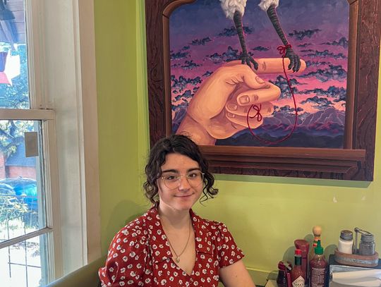 This month at Jo’s Cafe Gallery: TXST Painting Major Emma Reyna has first solo show