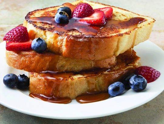 This recipe makes for a great breakfast in bed this Mother’s Day