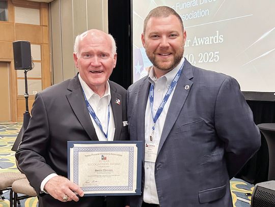 Thomason recognized for 50 years of funerals