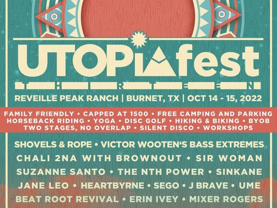 Tickets, weekend passes now on sale for UTOPiAfest