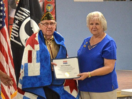 Two World War II veterans honored at VFW Post 3413