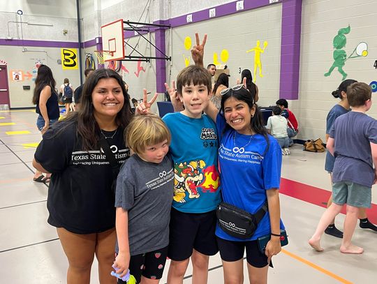 TXST Autism Summer Camp brings joy to the whole spectrum