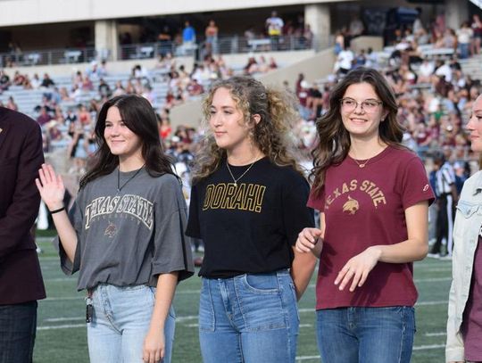 TXST honors 7 Marine Corps Scholarship Foundation recipients