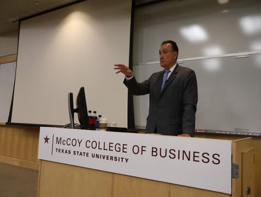 TXST hosts former HUD Secretary for Entrepreneurial Speaker Series