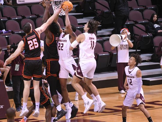 TXST renews rivalry with Sam Houston State, loses 69-62